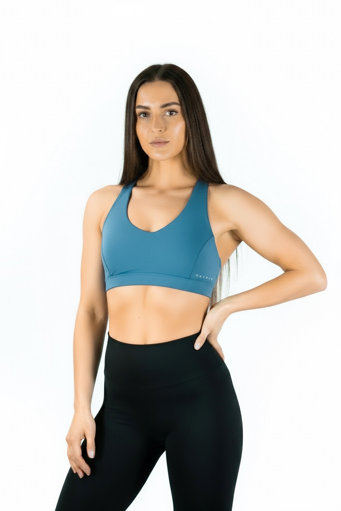 OXYTECH Sports Bra - Blue Lagoon
