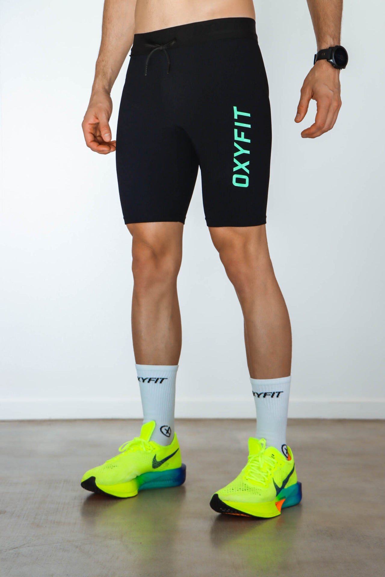 Oxyfit Running Tights | Half Tights