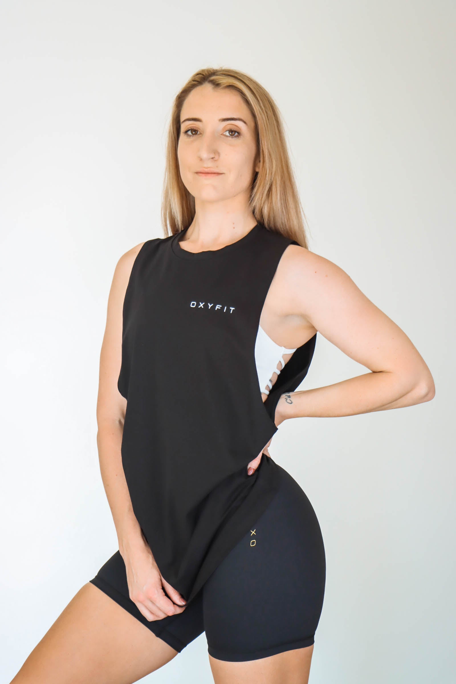 Womens Mercenary Tank - Micro Logo