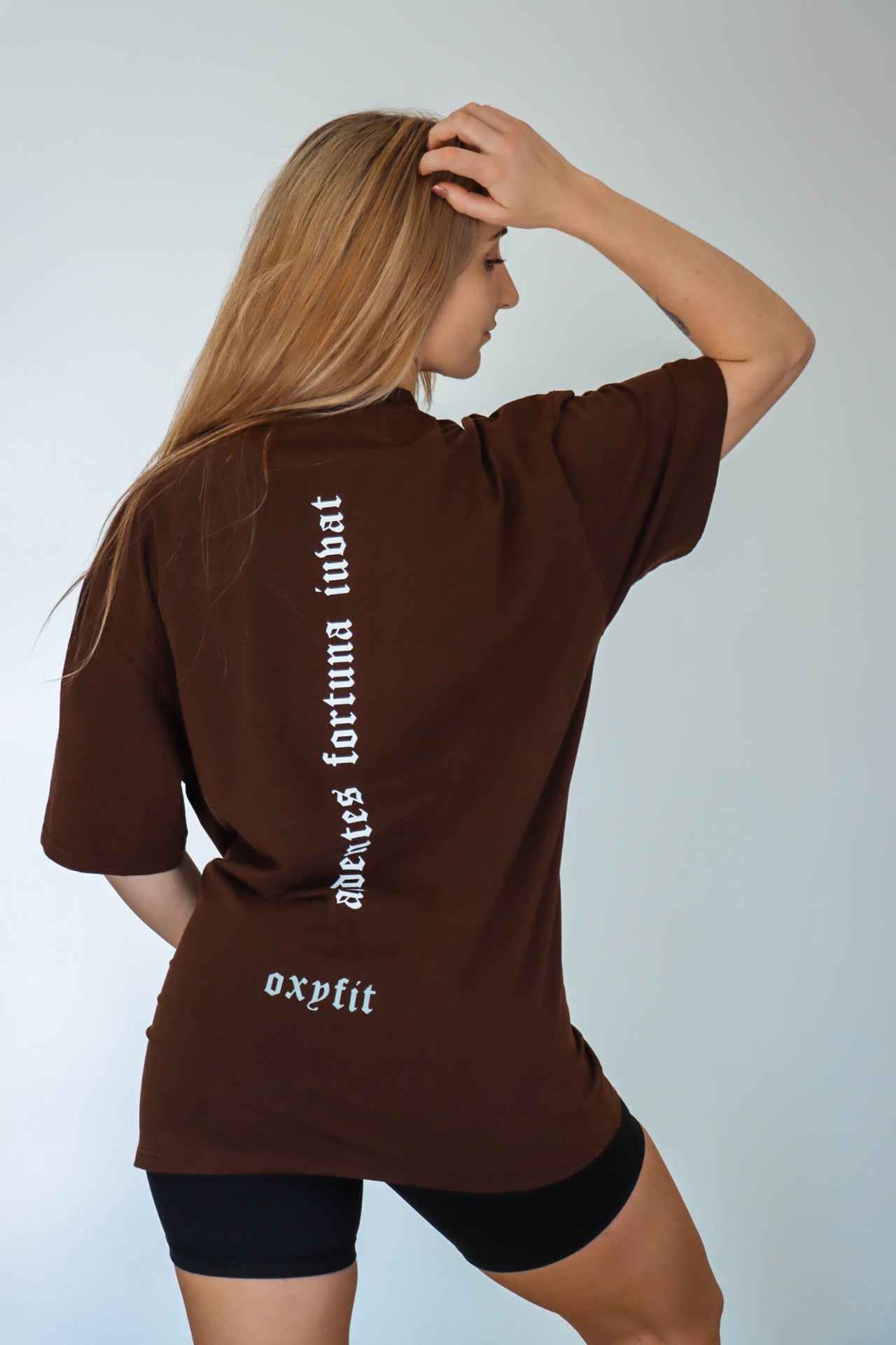 Ether Oversized Lightweight Tees - Walnut