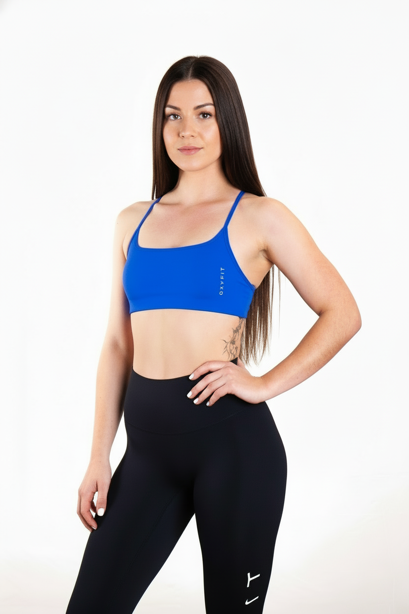 Oxyfit Allure Crop - Cobalt Blue