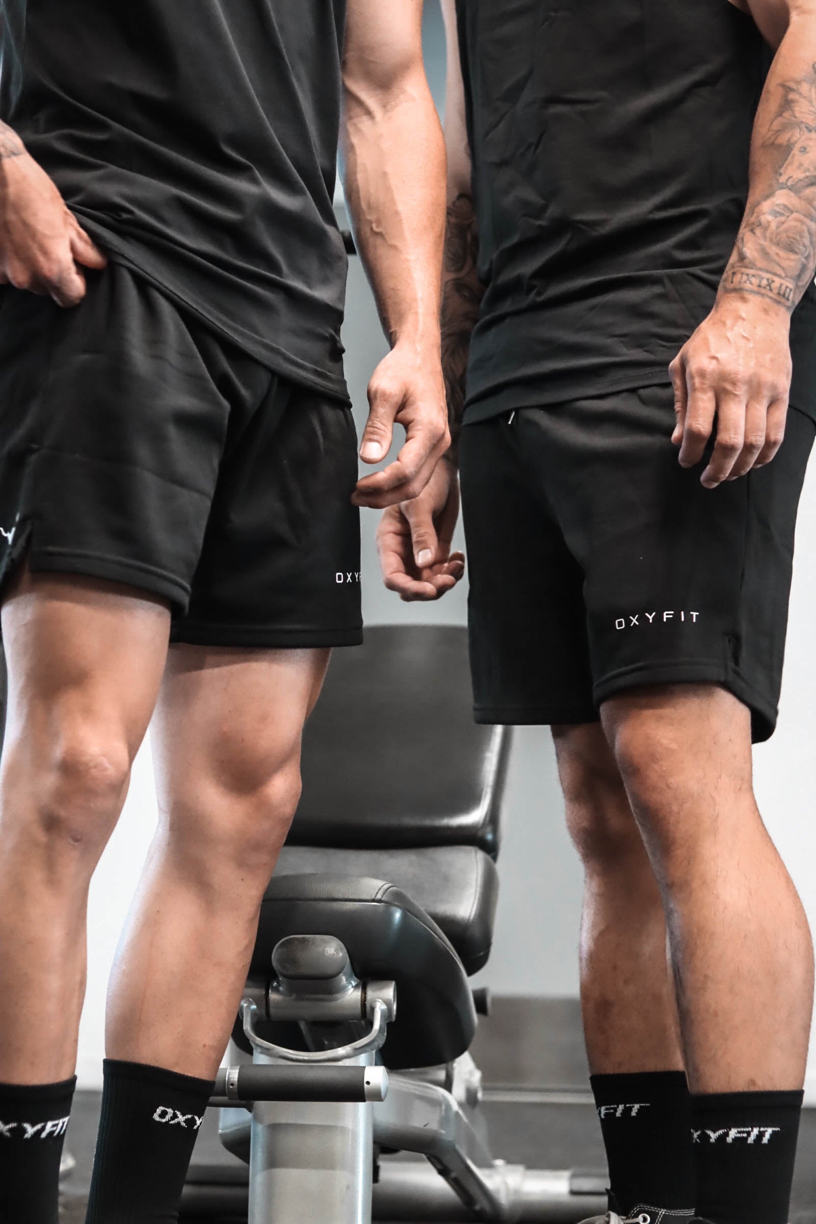 Oxyfit Legacy Cotton Shorts - Black