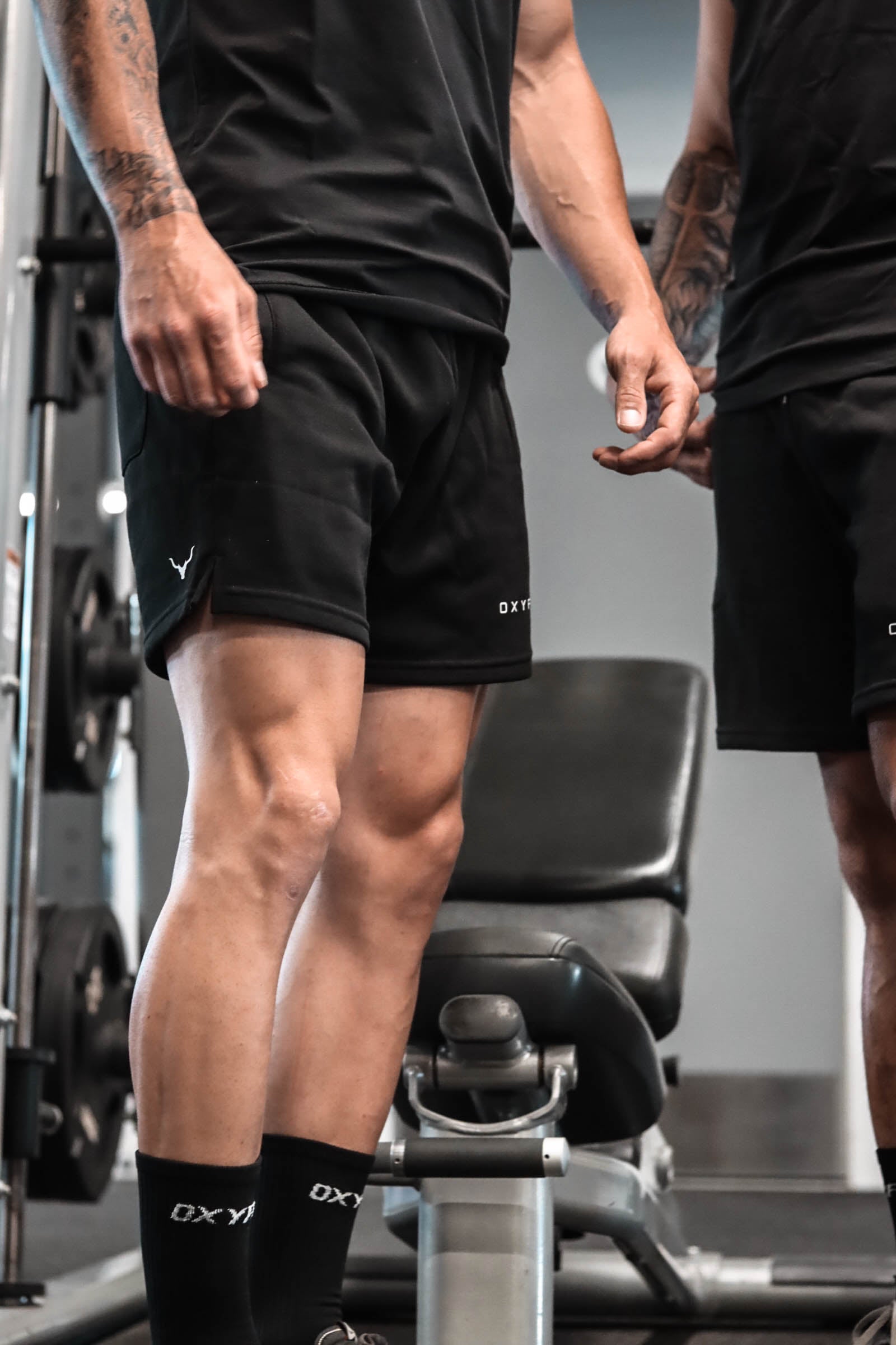 Oxyfit Legacy Cotton Shorts - Black