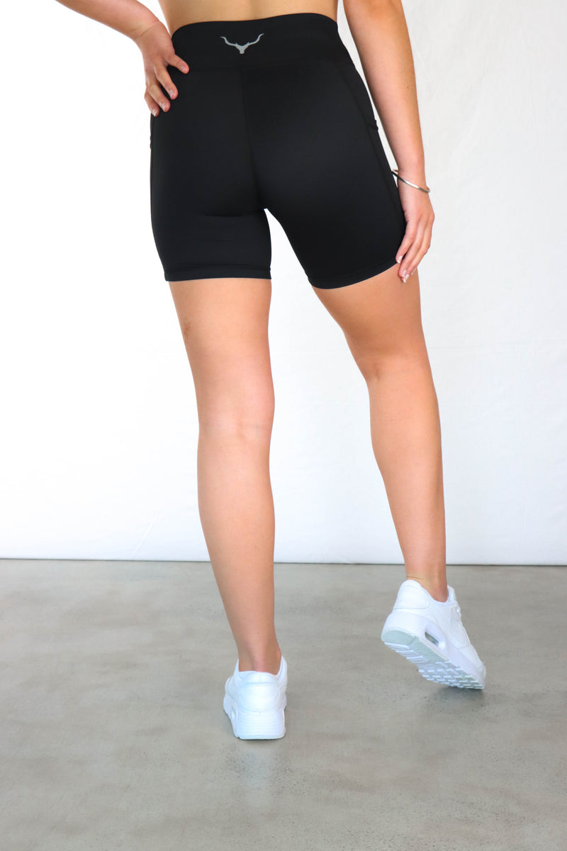 Stealth Shorts With Pockets | True Black