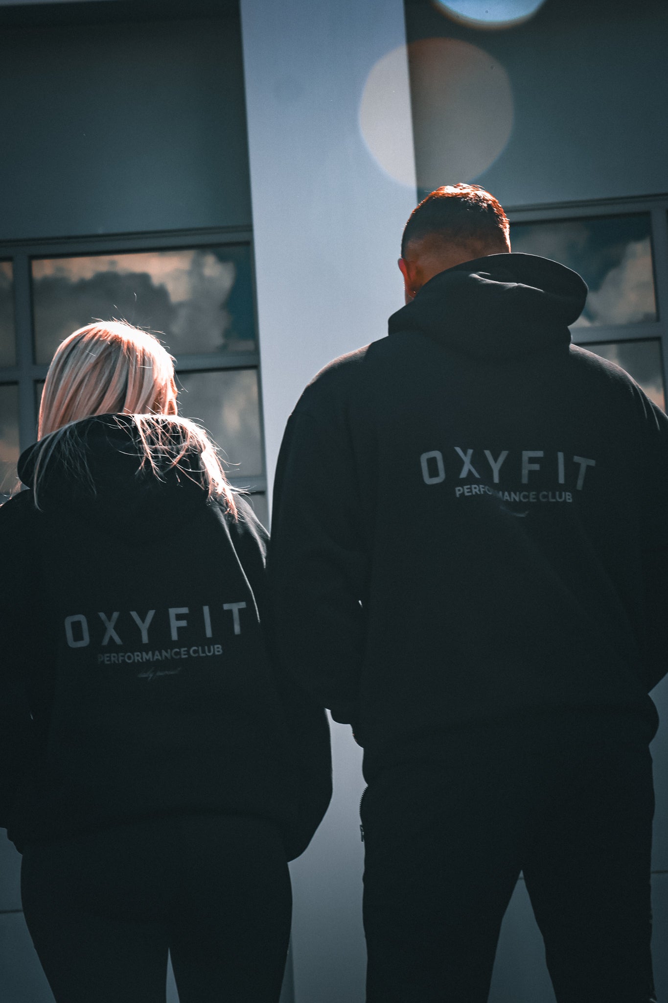 Oxyfit Track Hoodie - True Black