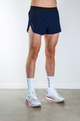 3" Pace Endurance Shorts - Navy Blue