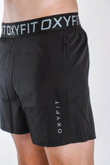 Oxyfit Mens SilverTech Shorts - True Black