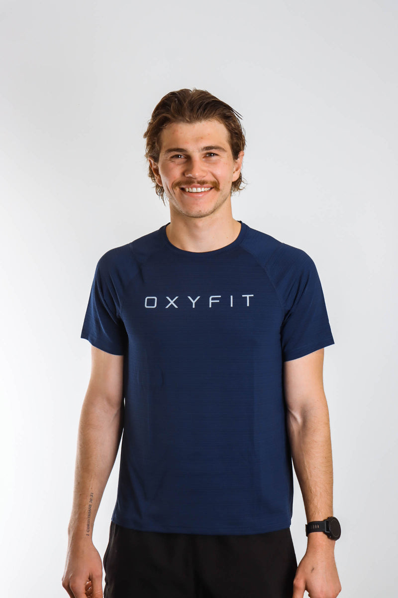 Mens Oxyfit Endura Tee - Royal Blue