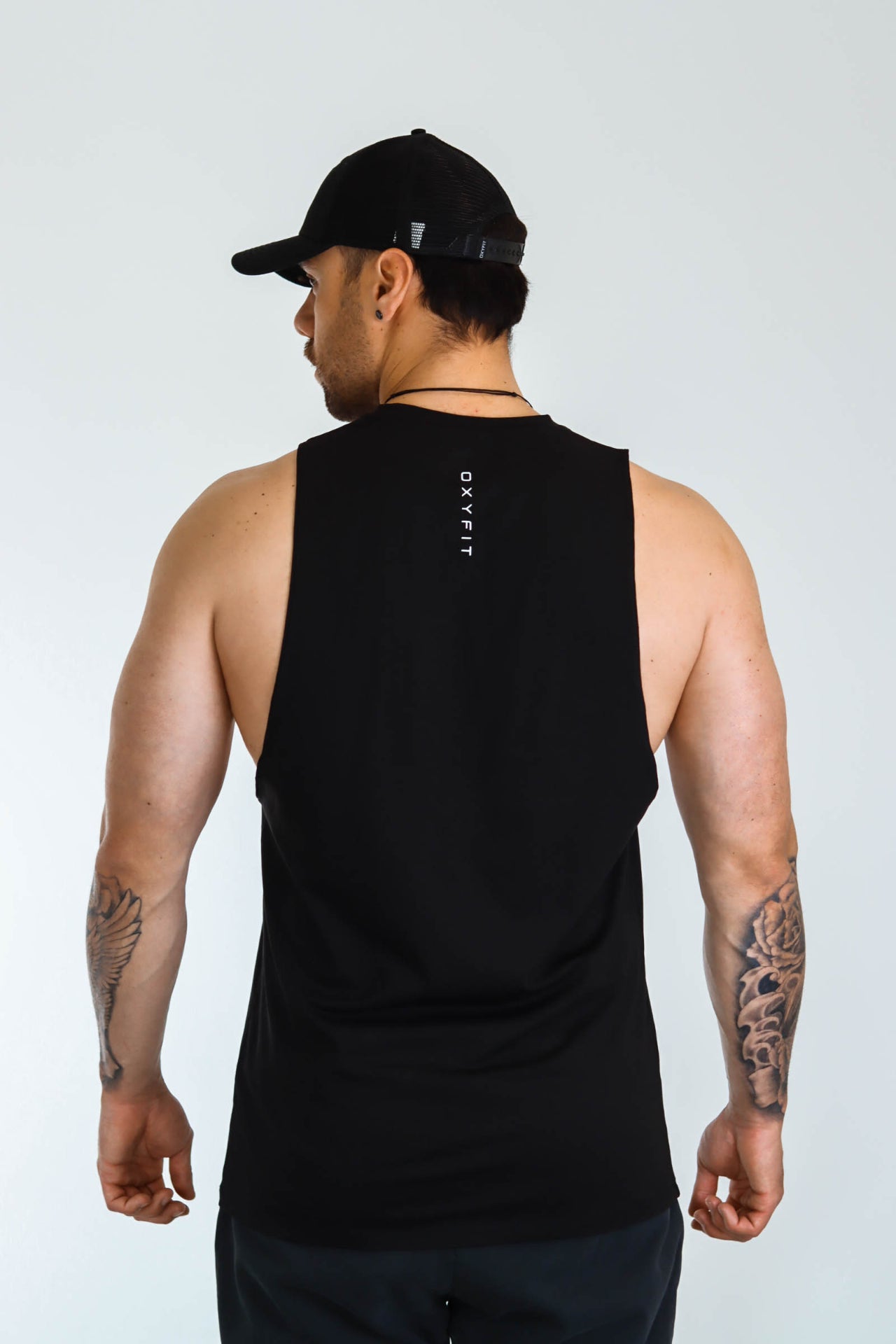 Mens Mercenary Tank - Micro Logo