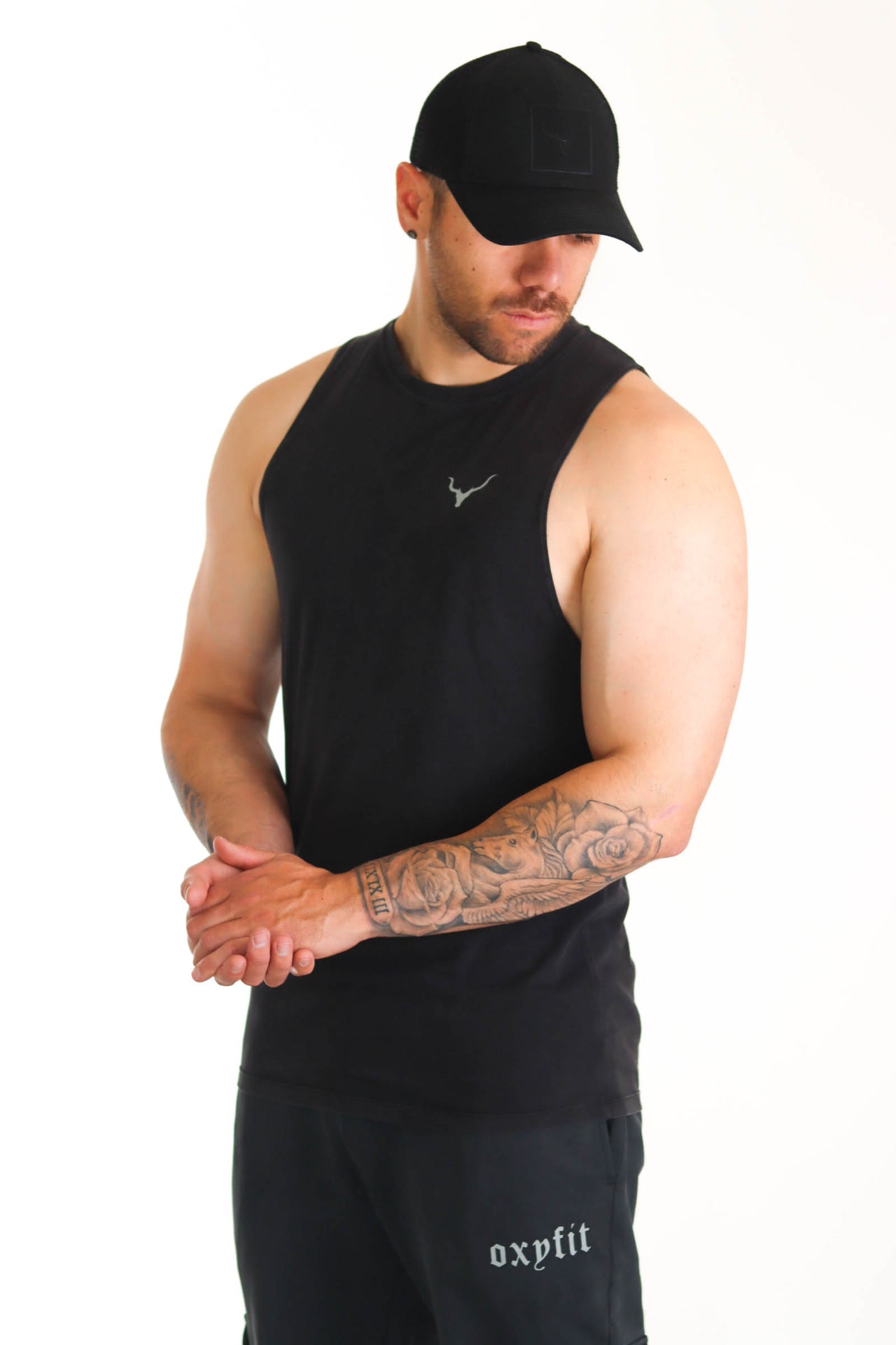 Mens Mercenary Tank - Vintage Grey