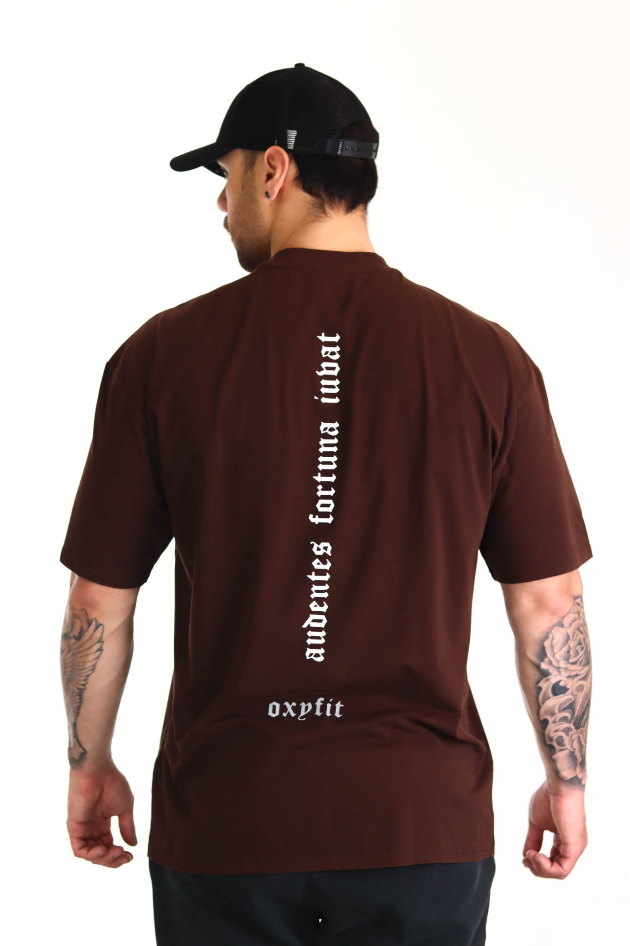 Ether Oversized Lightweight Tees - Walnut