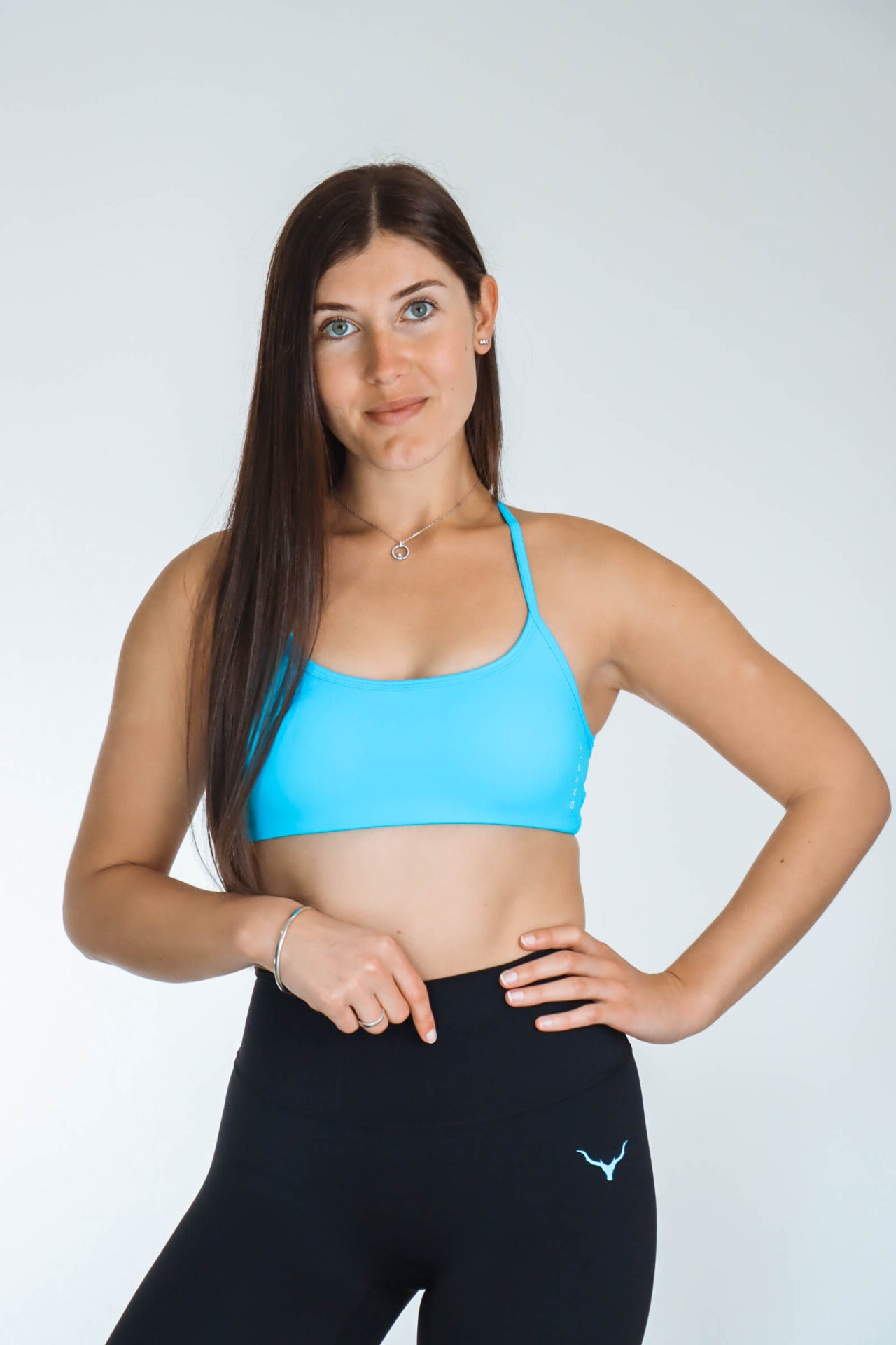 Oxyfit Allure Crop V2 - Neon Blue