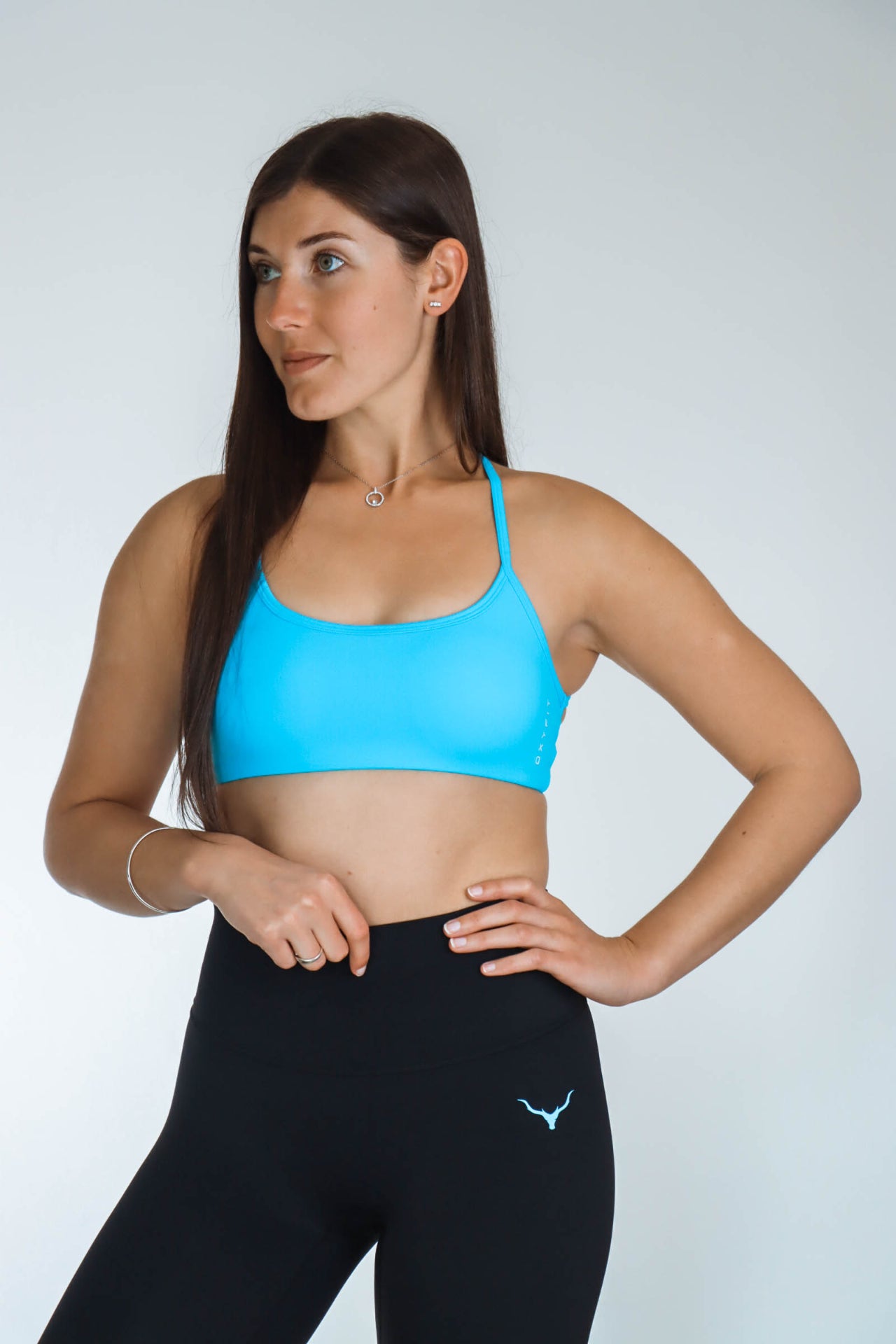 Oxyfit Allure Crop V2 - Neon Blue