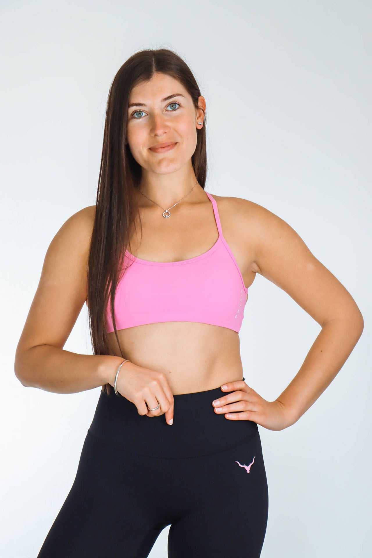 Oxyfit Allure Crop V2 - Baby Pink