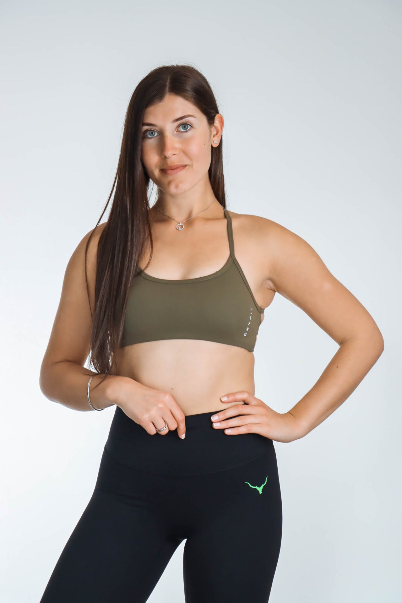 Oxyfit Allure Crop V2 - Forrest Green