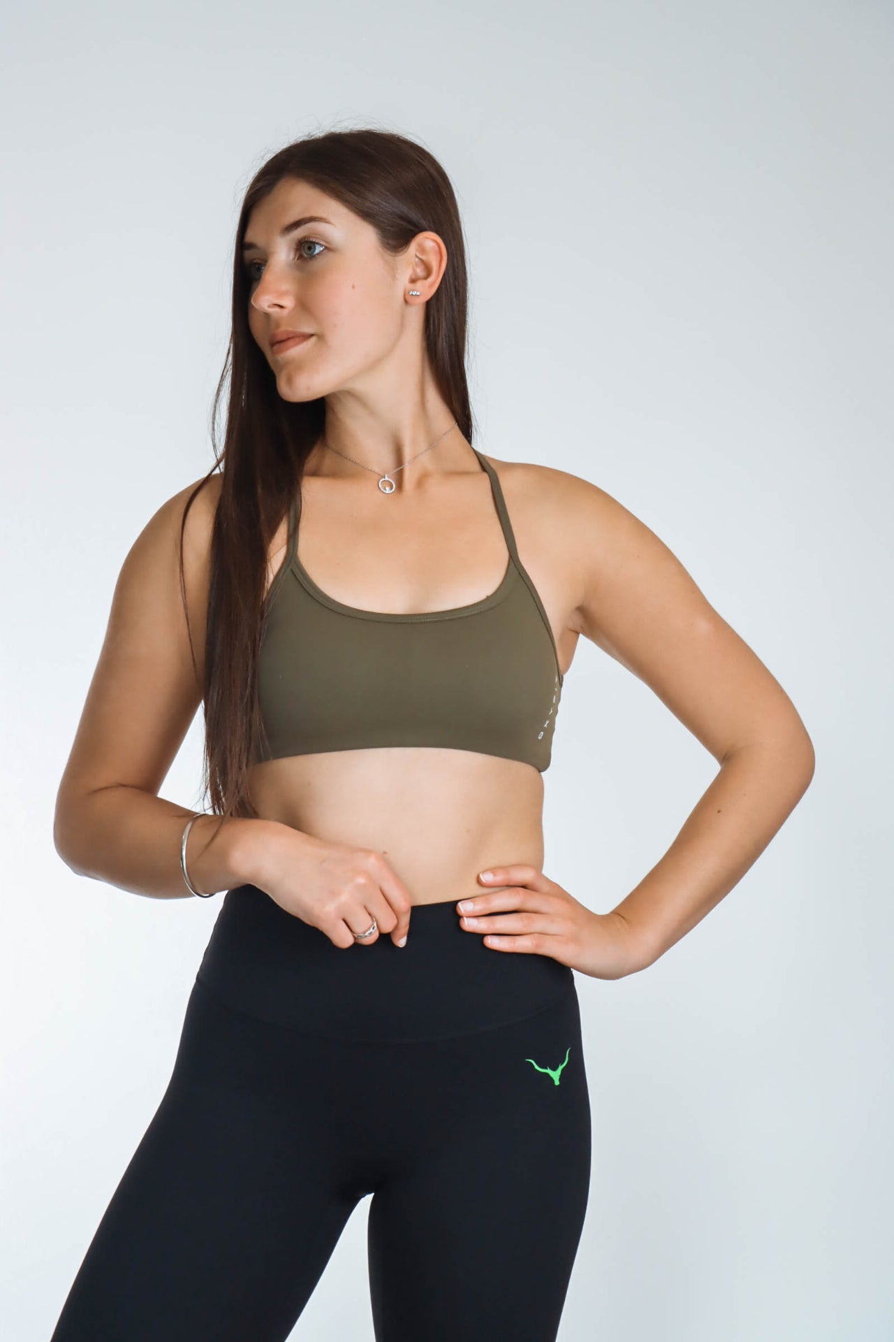 Oxyfit Allure Crop V2 - Forrest Green