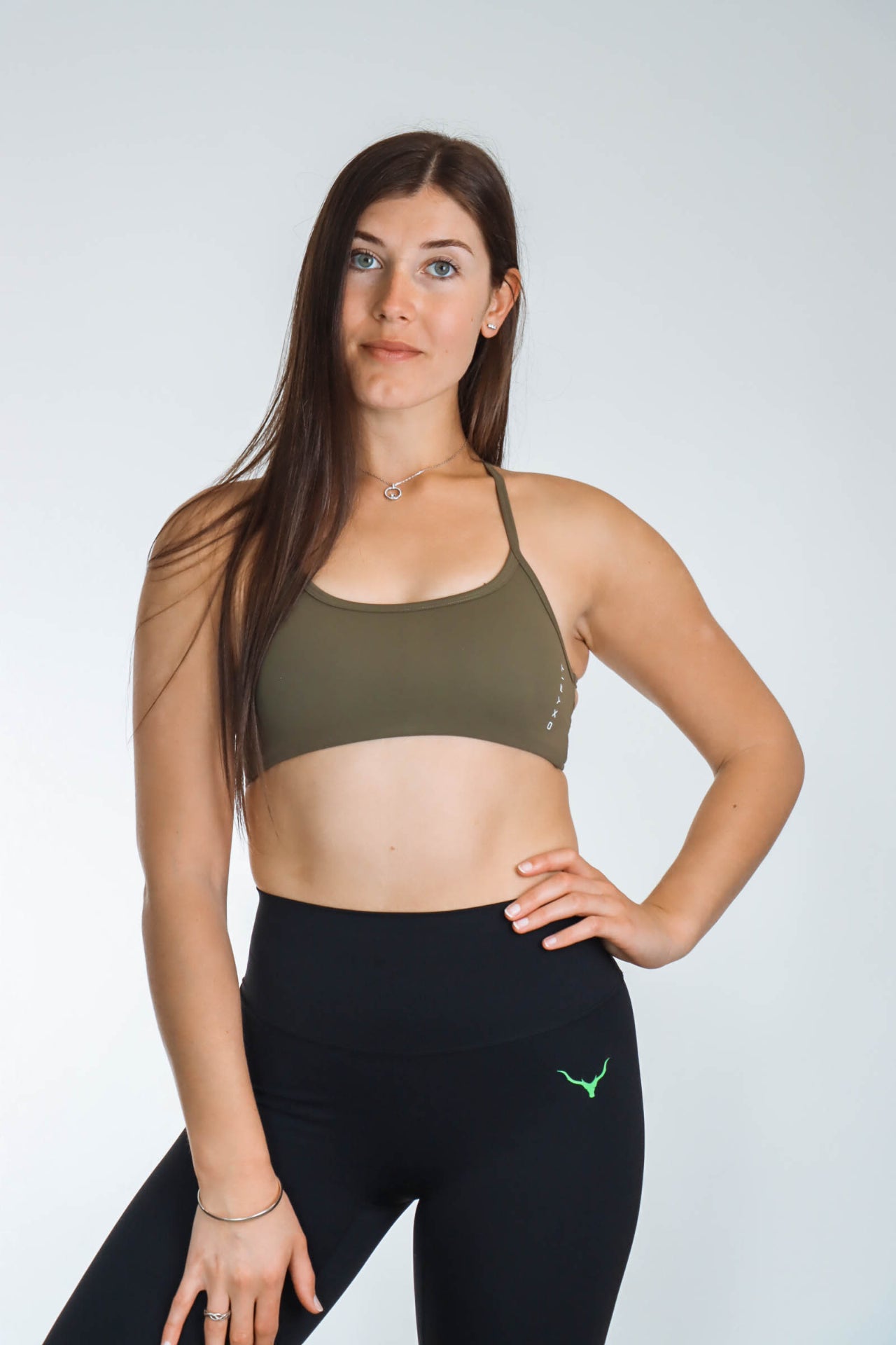 Oxyfit Allure Crop V2 - Forrest Green