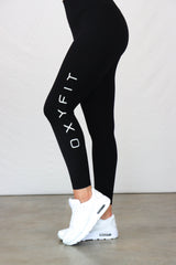 OXYTECH Womens Leggings | Magnify - Metallic Silver