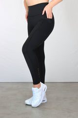 Stealth Compression Leggings - Black & Gold