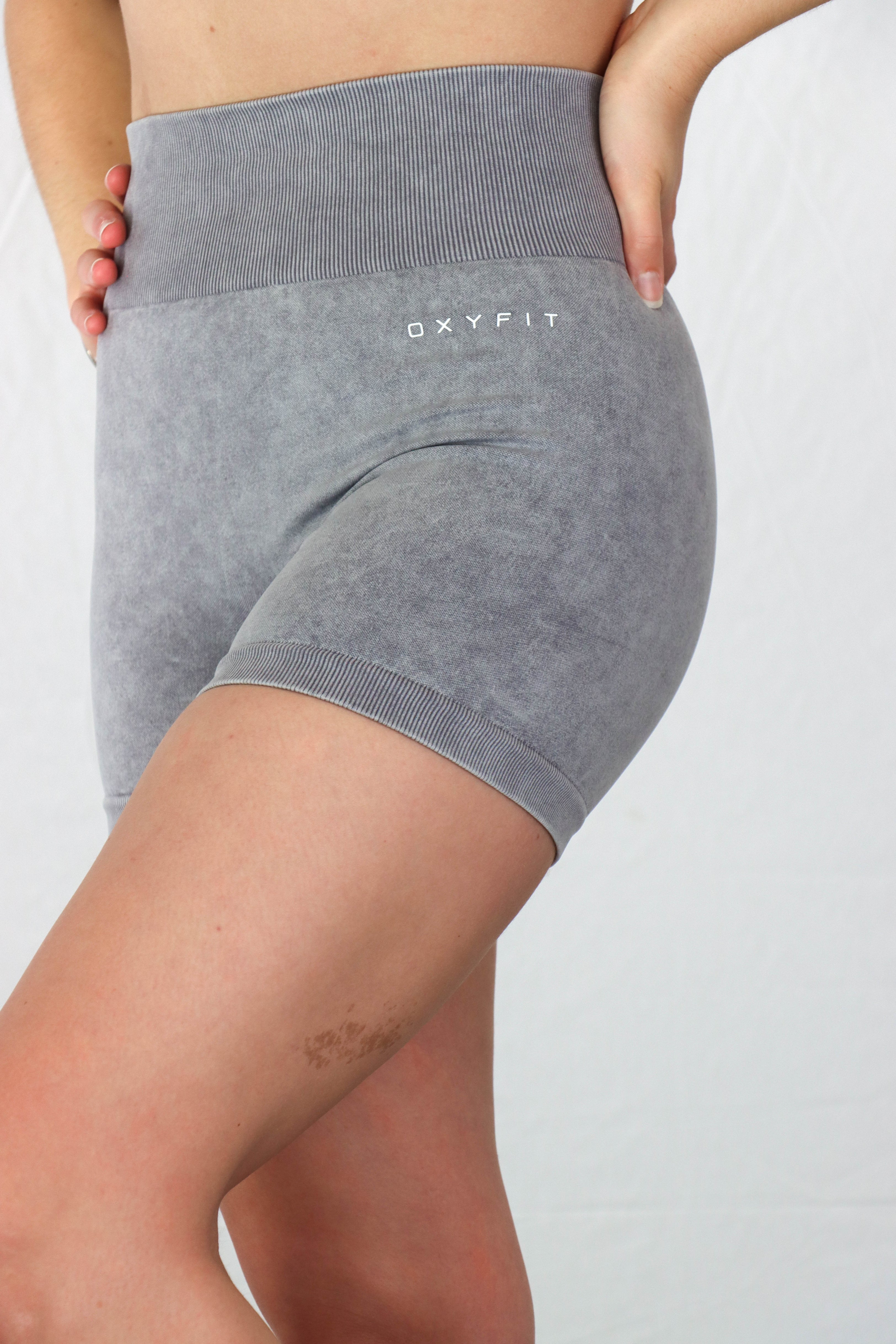 Women's Seamless Adapt Shorts - Pewter Grey