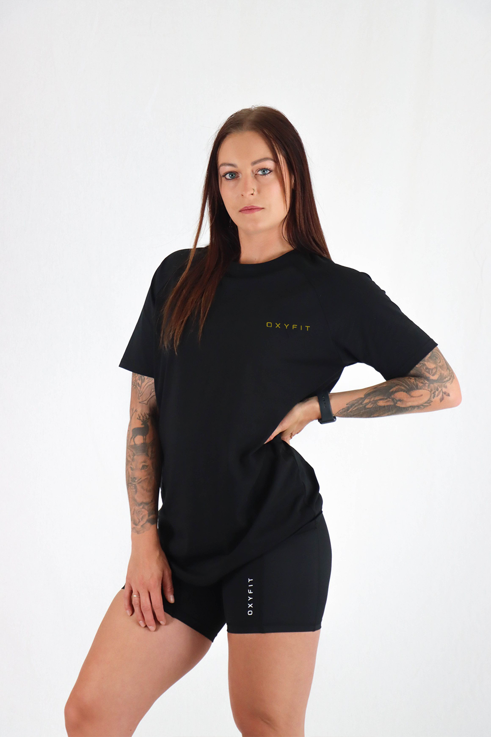 Oxyfit Icon T-Shirt - Gold Logo