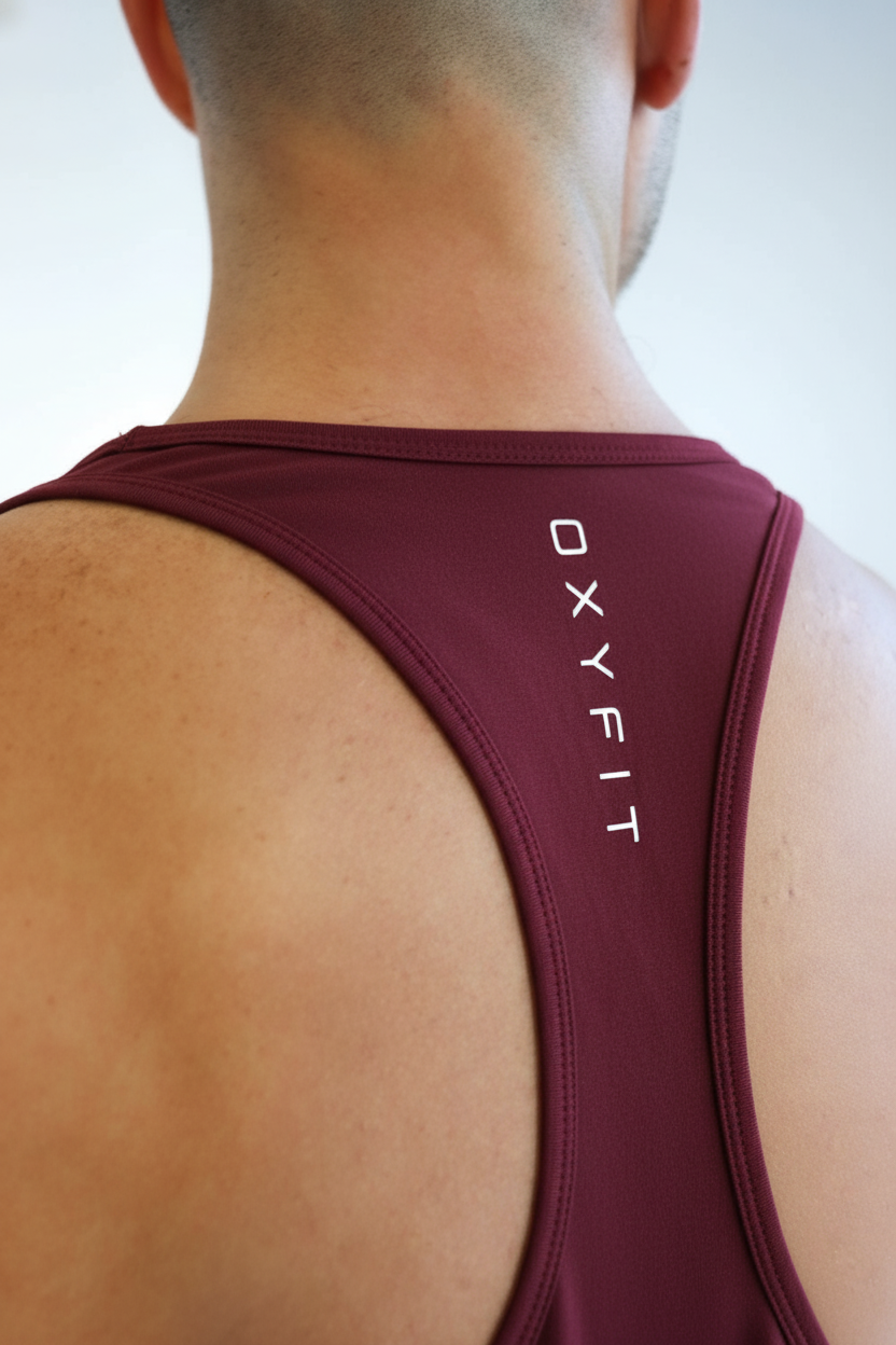 Oxyfit Mens Focus Stringer - Maroon