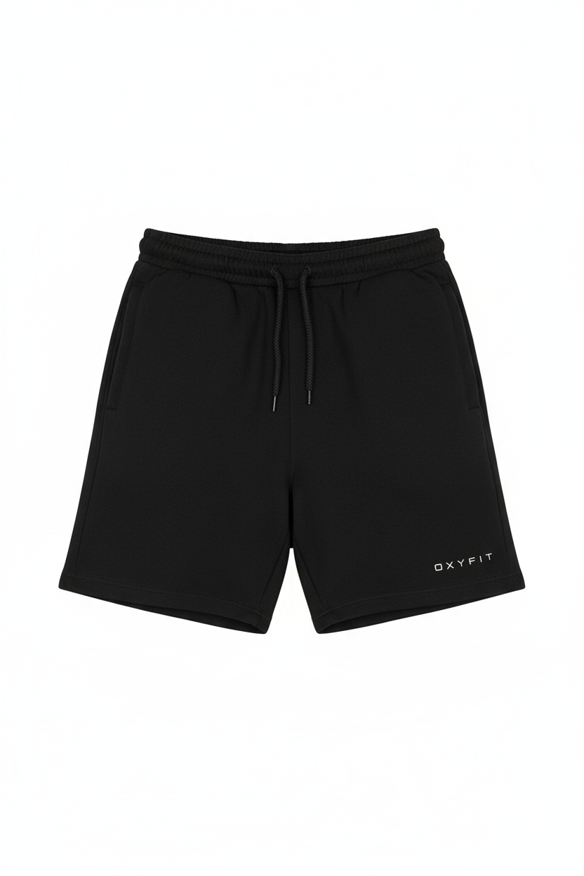 Oxyfit Legacy Cotton Shorts - Black