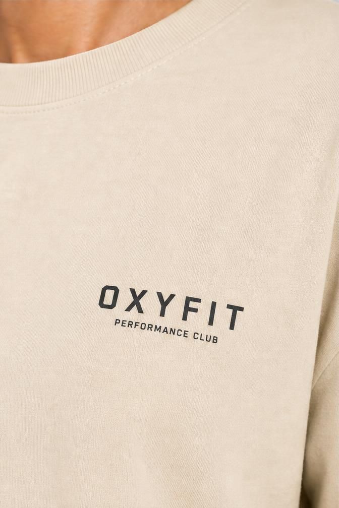 Ether Oversized Lightweight Tee - Desert Sand