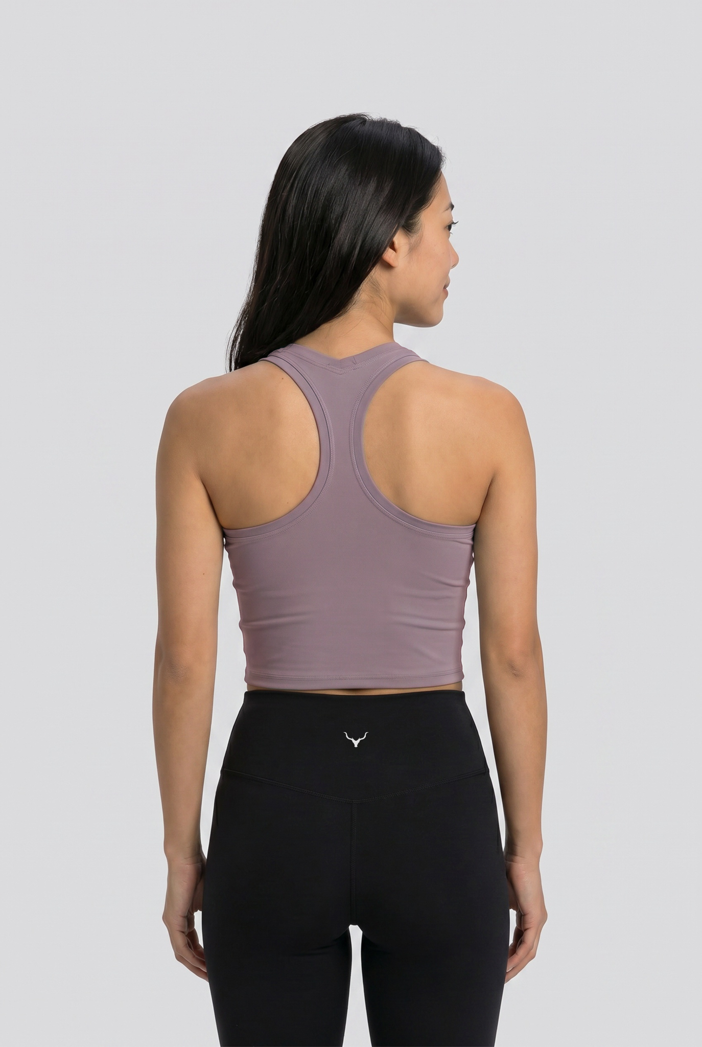 Womens OXYTECH Fitted Tank - Blush Mauve