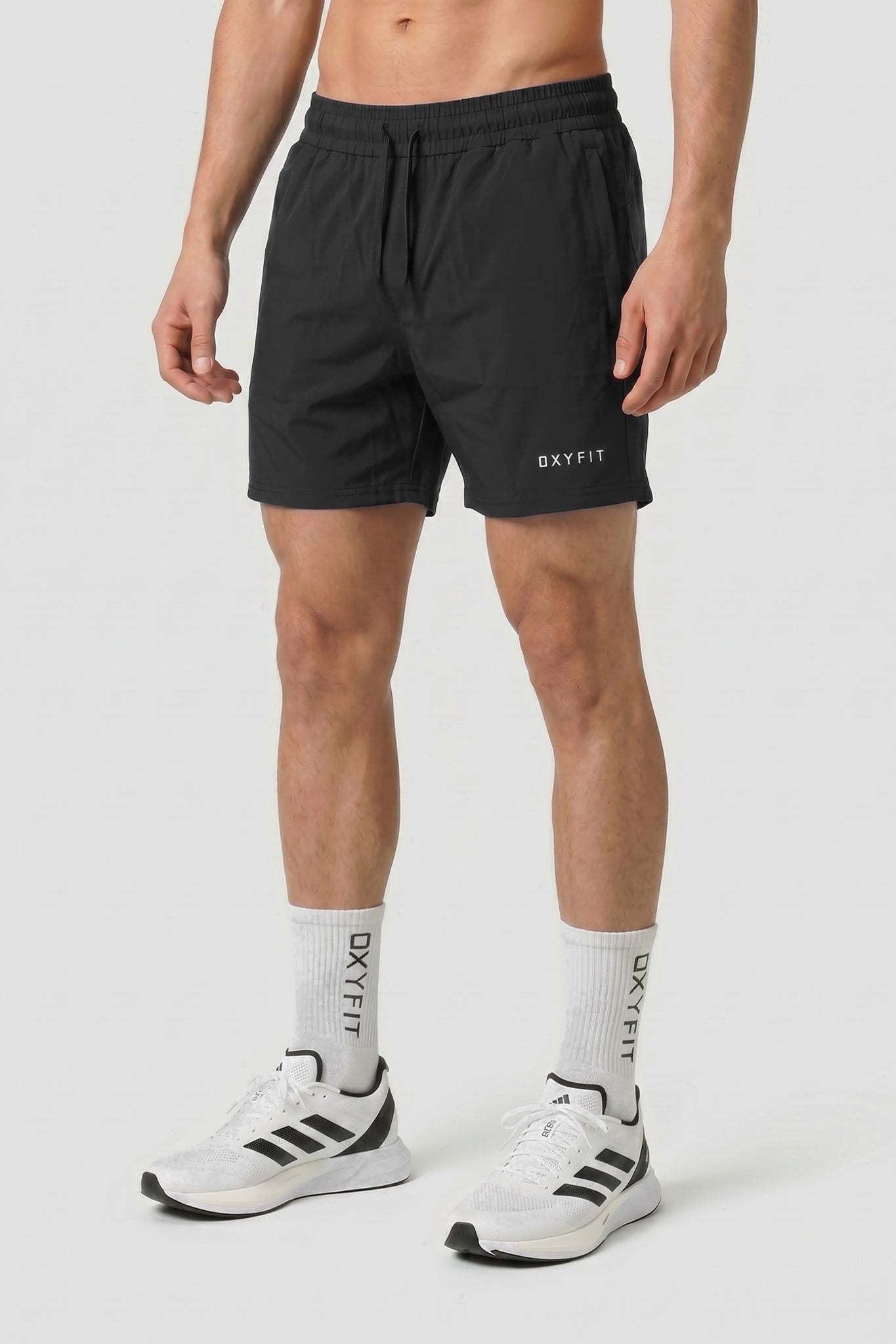 Mens Aero Shorts - Off-Black