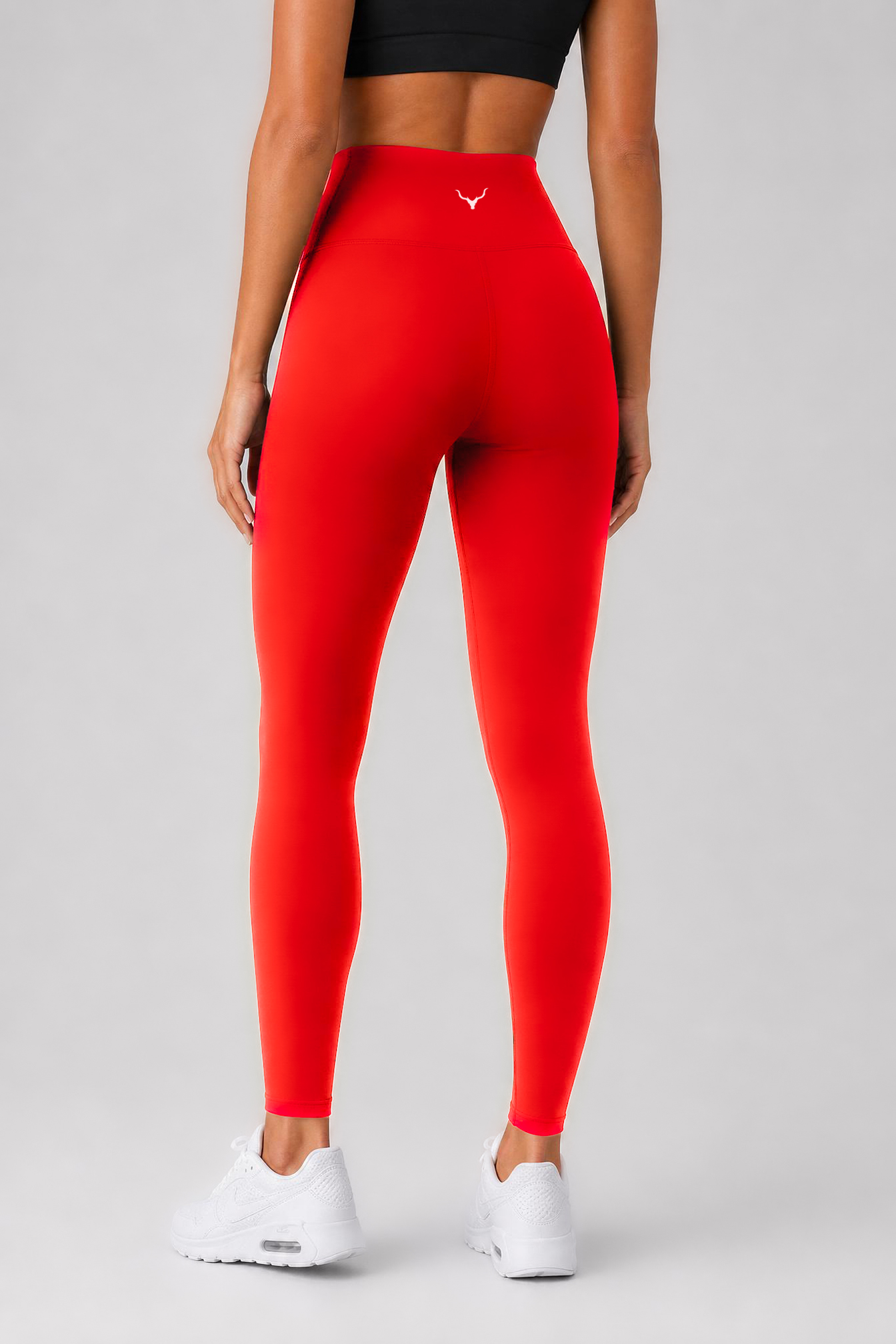 Stealth Compression Leggings - Candy Red