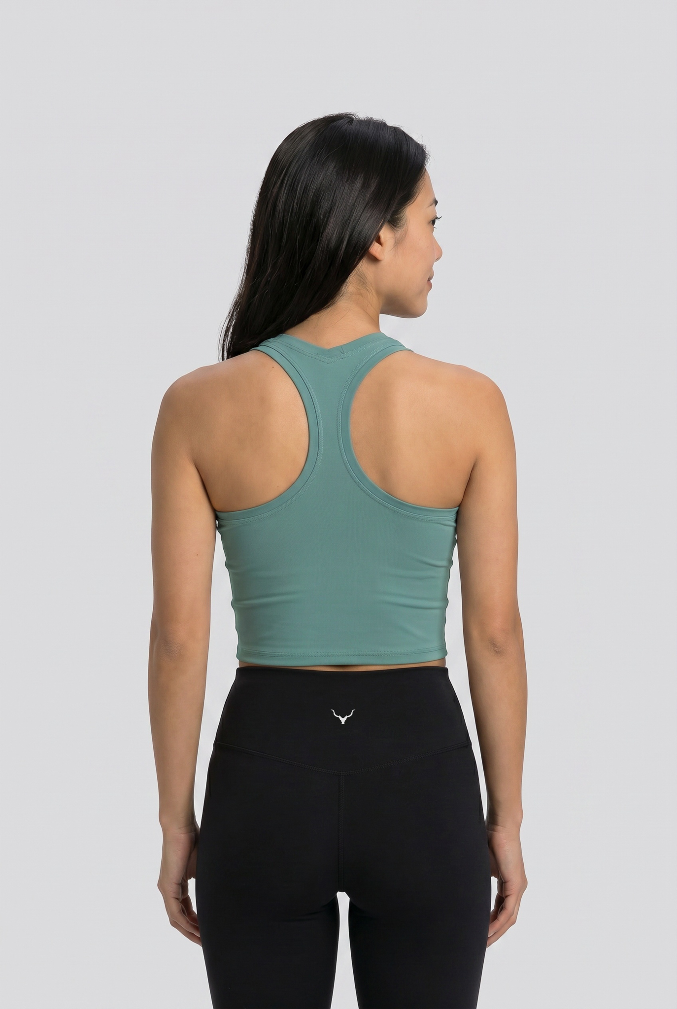 Womens OXYTECH Fitted Tank - Iris Teal