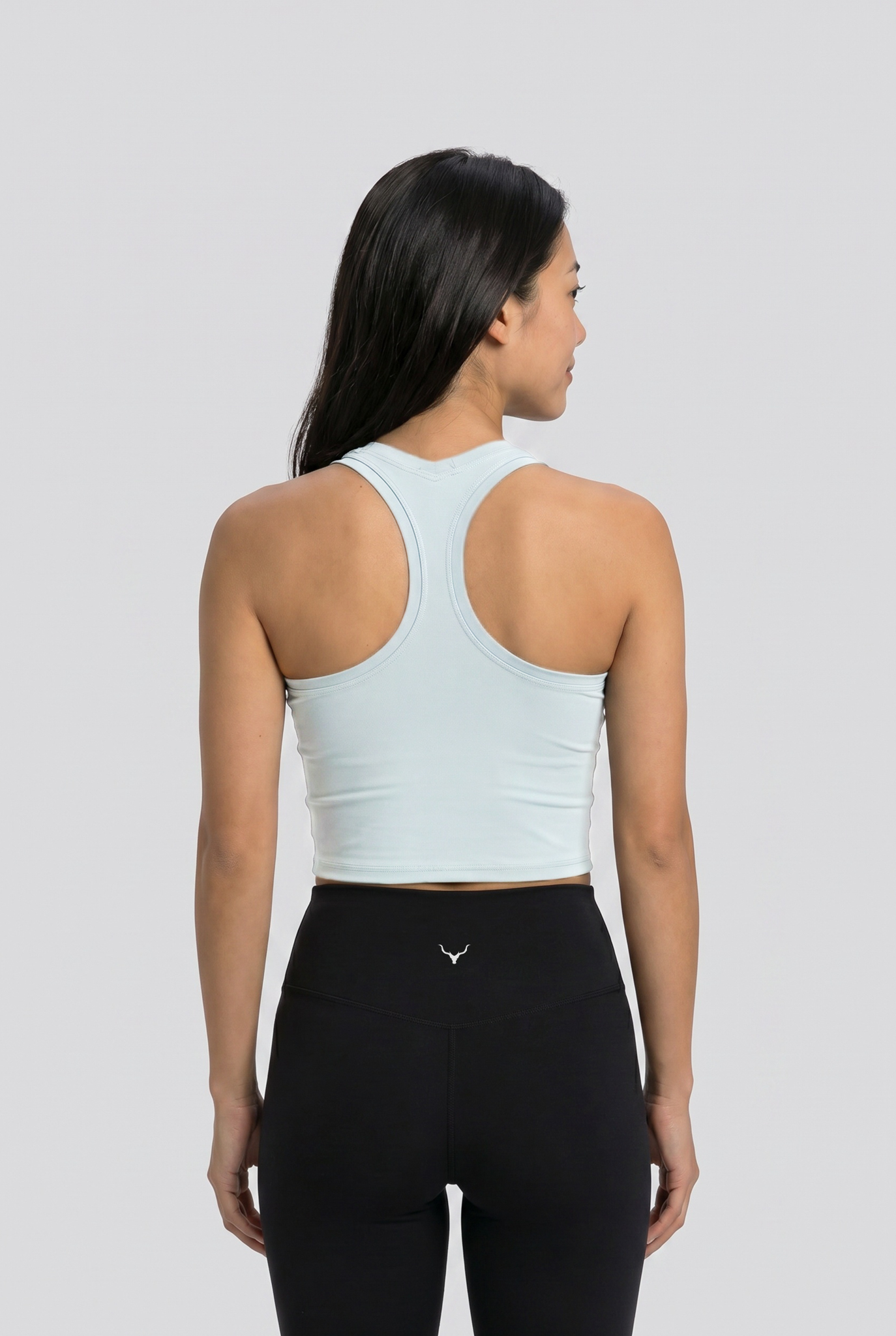 Womens OXYTECH Fitted Tank - Polar White