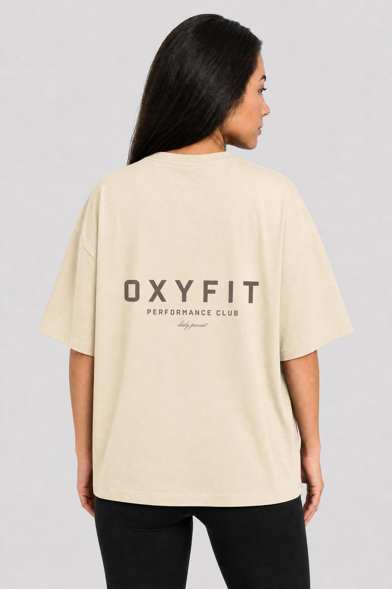 Ether Oversized Lightweight Tee - Desert Sand