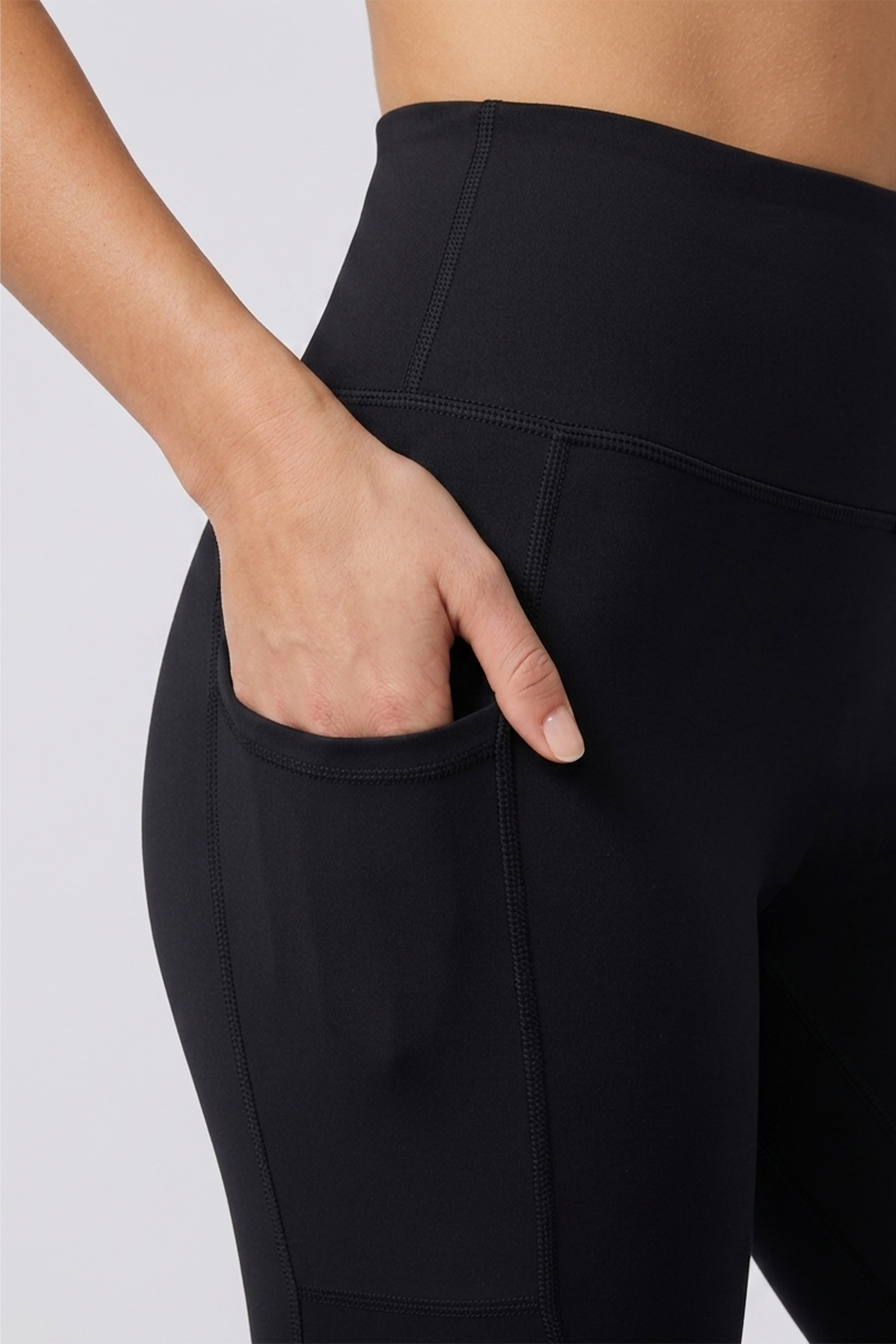 Stealth Compression Leggings - Black & Gold
