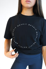 Oxyfit Versatility Oversized Tee - True Black