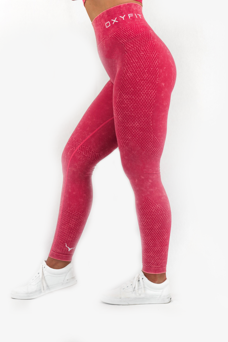 Seamless London Tights - Pink Bubblegum