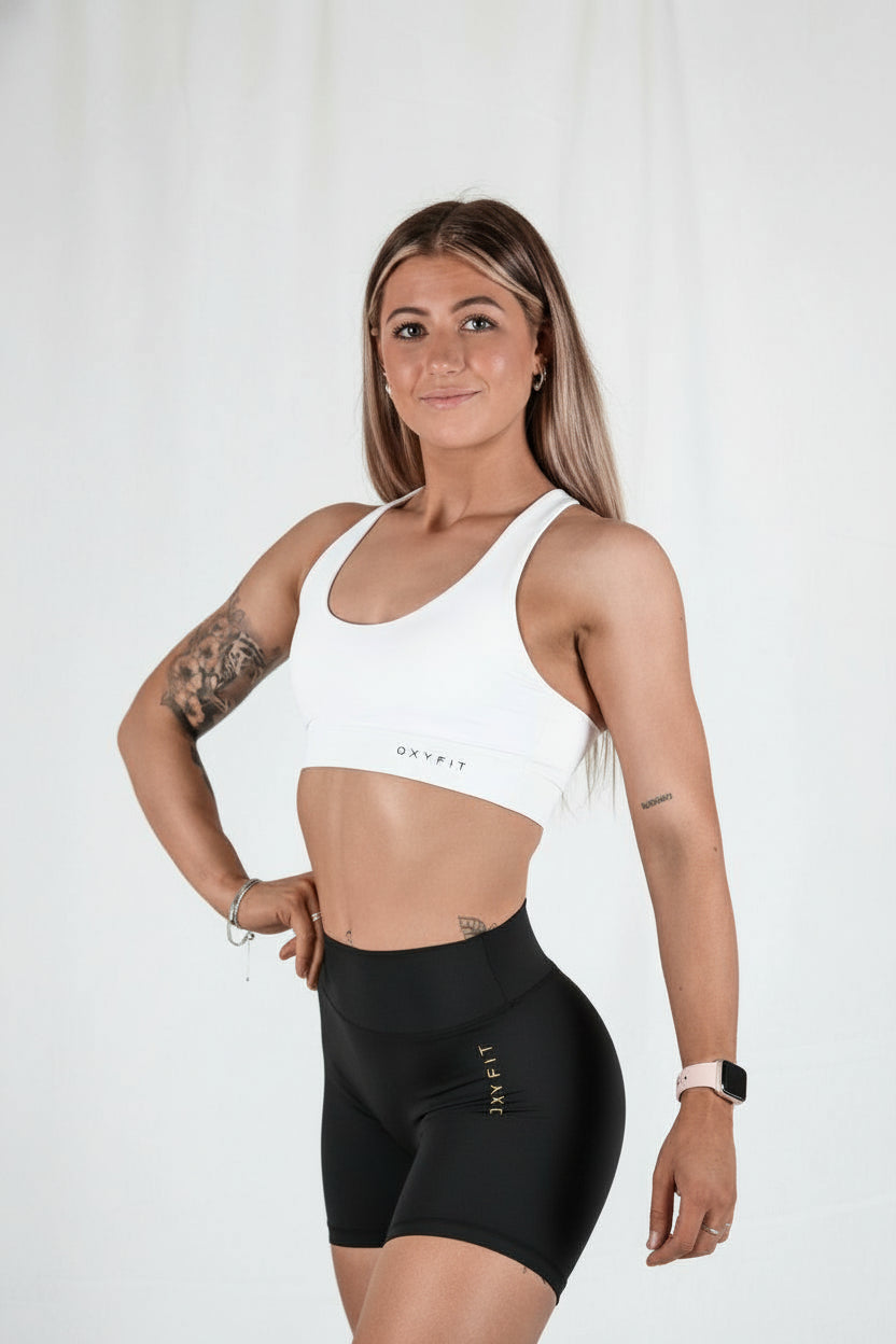 Stealth Sports Bra - Polar White