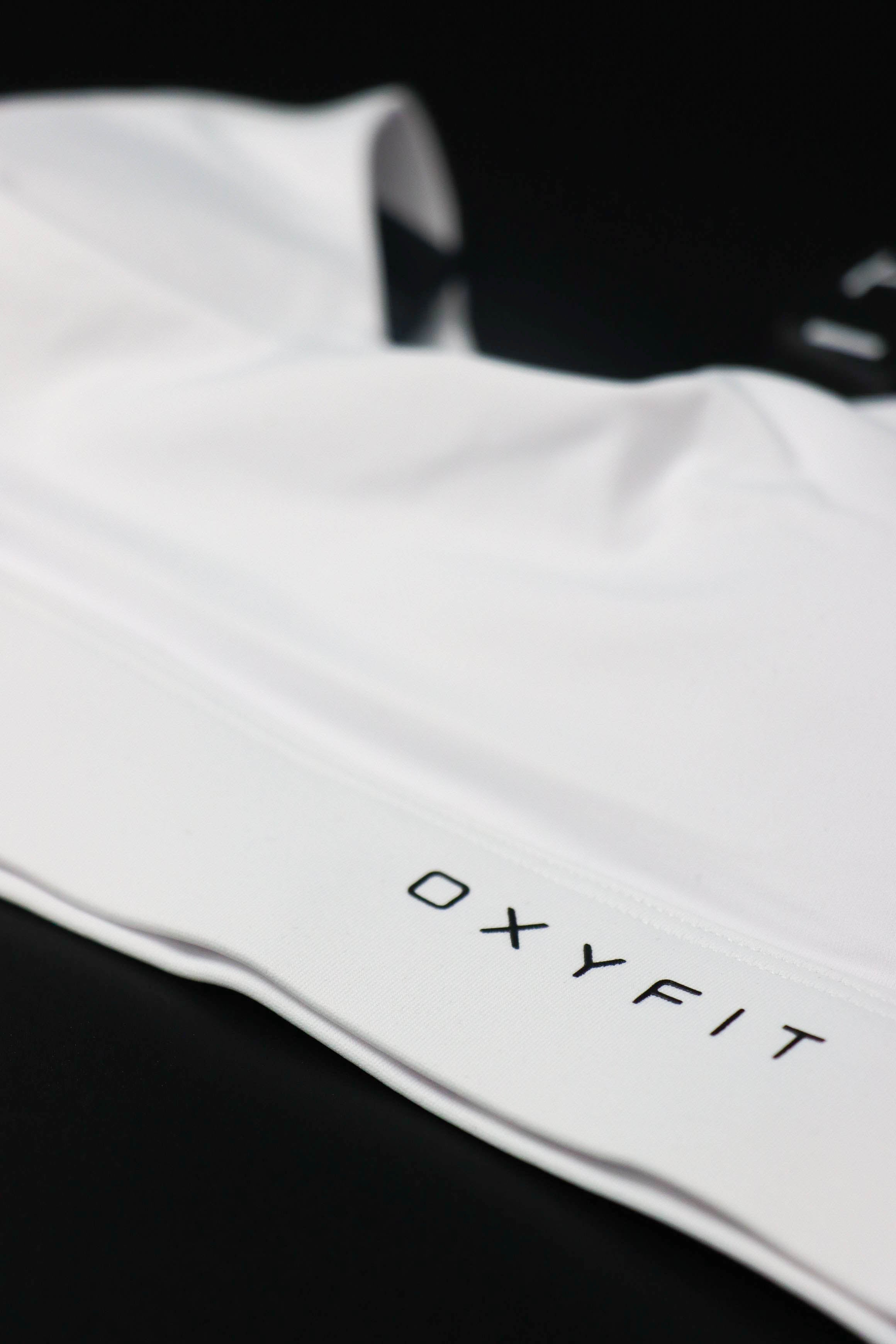 Oxyfit Stealth Womens Sports Bra Pure White