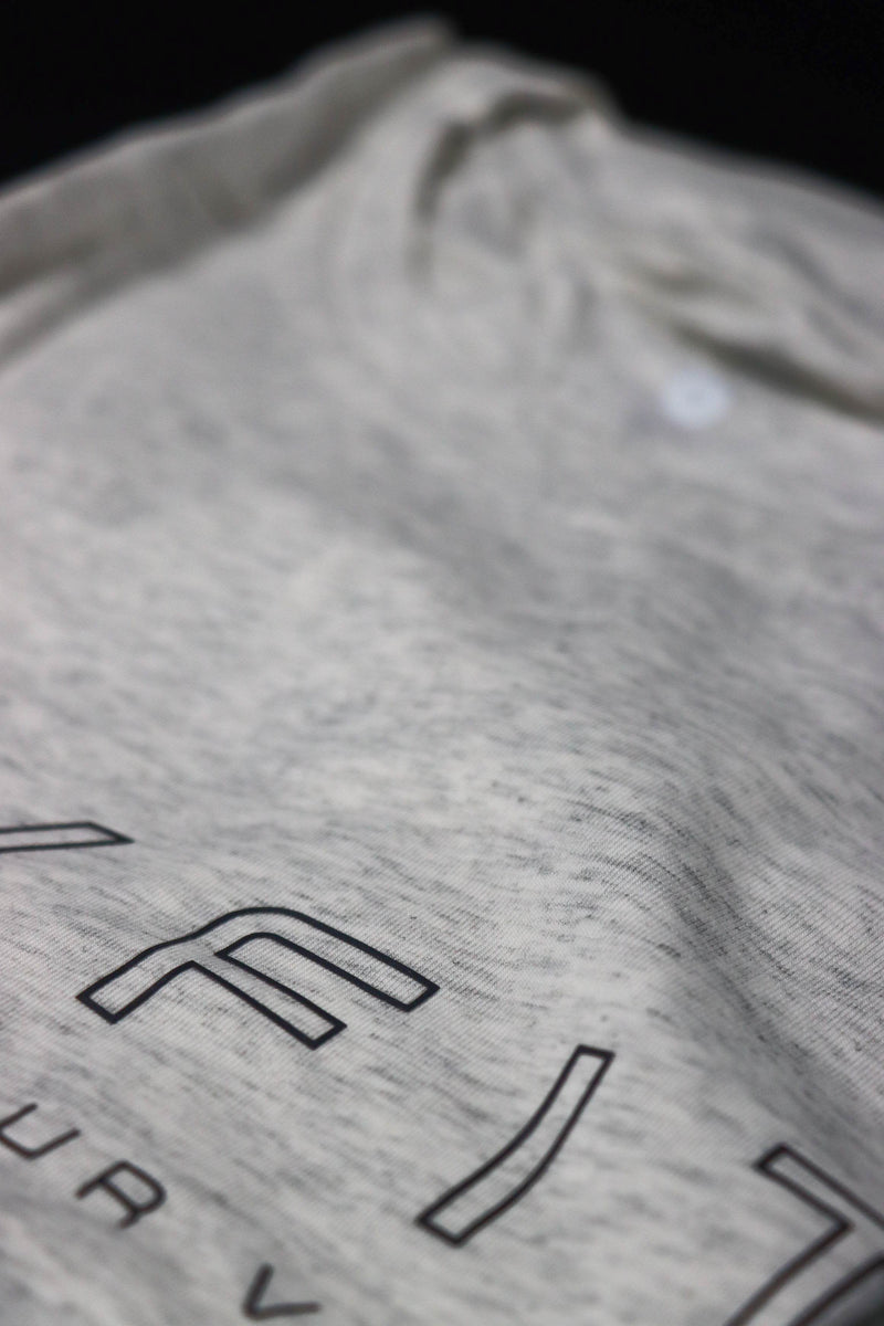 Mens Icon T-Shirt - White Marle