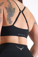 Viper Sports Bra - Onyx Black