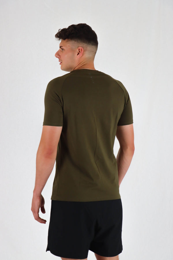 Mens Icon T-Shirt - Olive Green