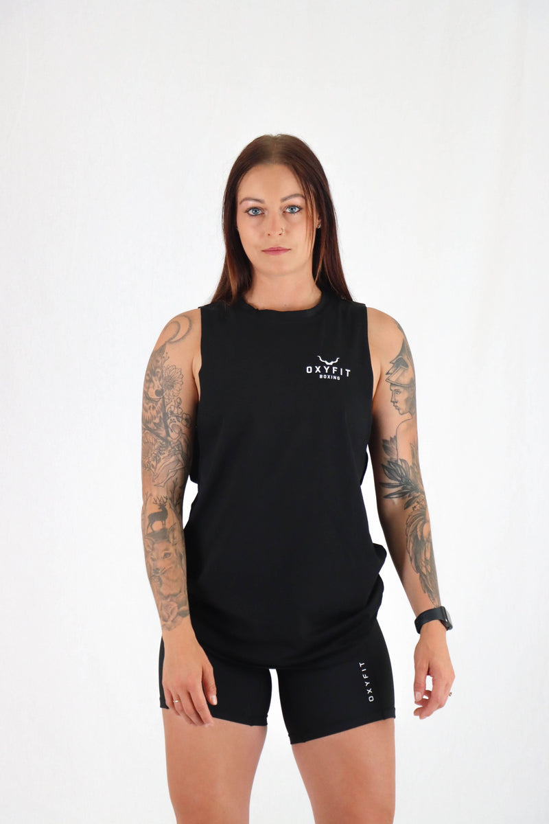Oxyfit Boxing Mercenary Tank - True Black