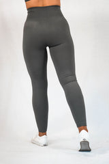 Hype Ribbed Tights - Stone