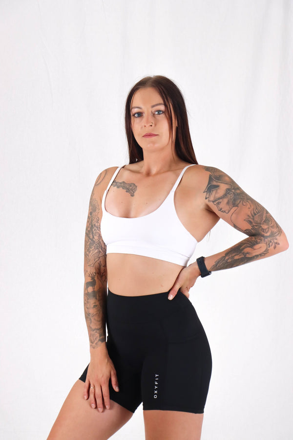 Viper Sports Bra - Avalanche White