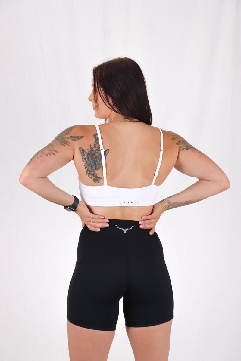 Viper Sports Bra - Avalanche White