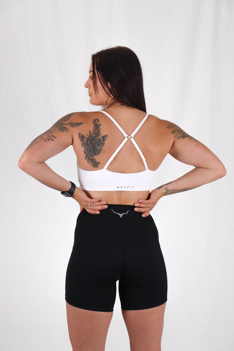 Viper Sports Bra - Avalanche White