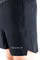 Oxyfit Mens Quad Shorts - True Black
