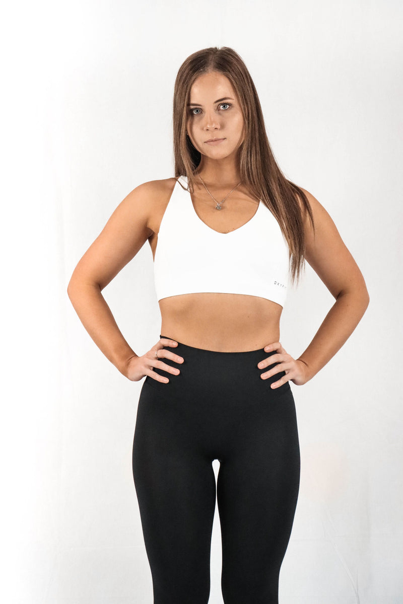 OXYTECH Sports Bra - Ice White