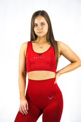 VOLT Seamless Sports Bra - Electric Red